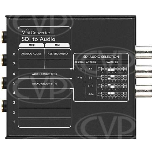 Buy - Blackmagic SDI to Audio converter (CONVMCSAUD)